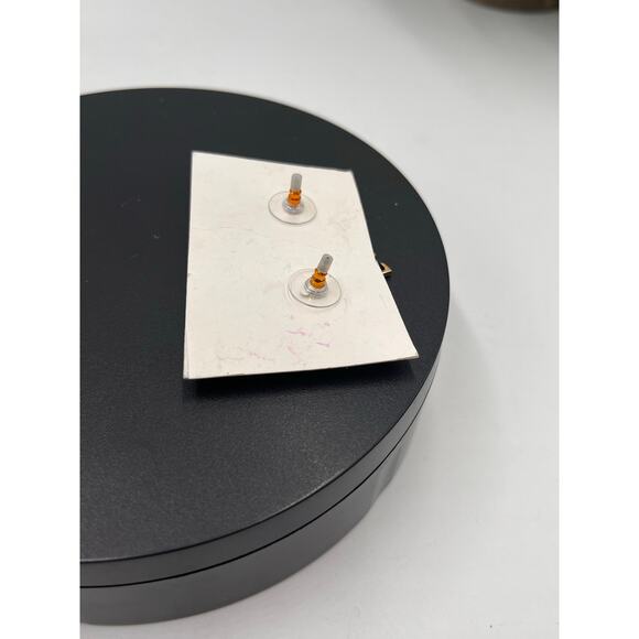 Betsey Johnson Red Hat Santa Flamingo Stud Earrings, PINK, 373135GLD650 New - Picture 6 of 7